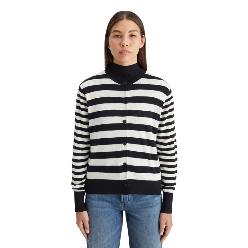 Scotch & Soda Crew Neck Relaxed Cardigan image number 2